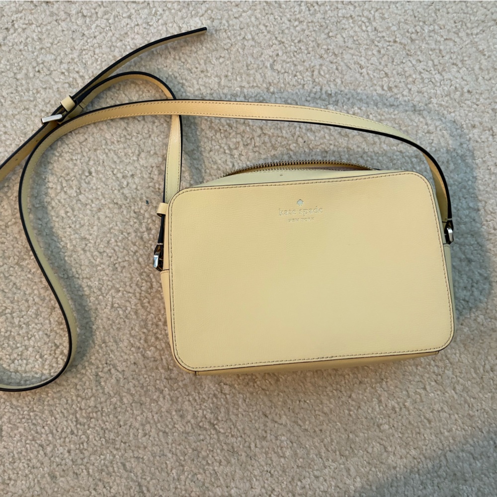 Kate Spade Light Yellow Crossbody Bag